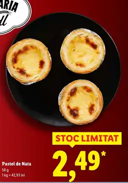 Lidl Pastel de Nata Ofertă