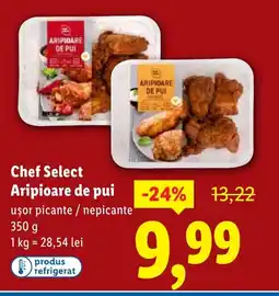 Lidl Chef Select Aripioare de pui Ofertă