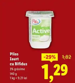 Lidl Pilos Iaurt cu Bifidus Ofertă
