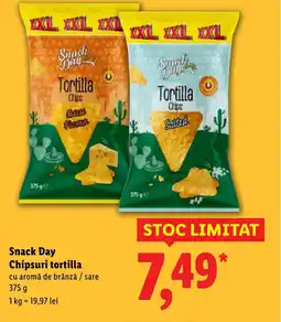 Lidl Snack Day Chipsuri tortilla Ofertă