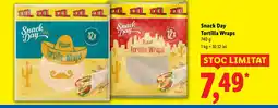 Lidl Snack Day Tortilla Wraps Ofertă