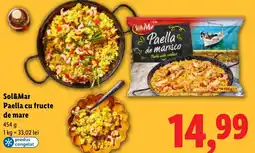 Lidl Sol&Mar Paella cu fructe de mare Ofertă