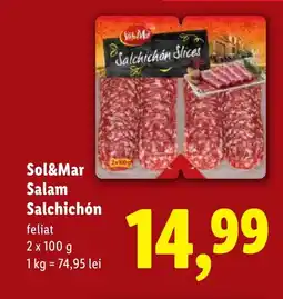 Lidl Sol&Mar Salam Salchichón Ofertă