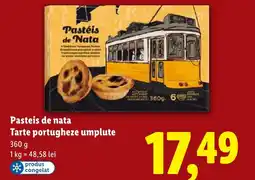 Lidl Pasteis de nata Tarte portugheze umplute Ofertă