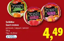 Lidl Sol&Mar Iaurt cremos Ofertă