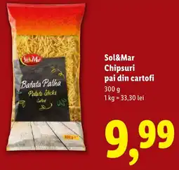 Lidl Sol&Mar Chipsuri pai din cartofi Ofertă