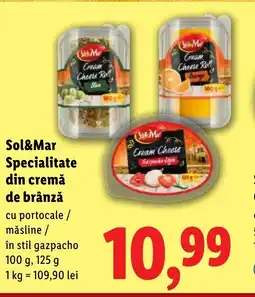 Lidl Sol&Mar Specialitate din cremă de brânză Ofertă