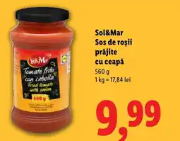 Lidl Sol&Mar Sos de roşii prăjite cu ceapă Ofertă