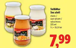 Lidl Sol&Mar Sos aioli Ofertă