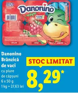 Lidl Danonino Brânzică de vaci Ofertă