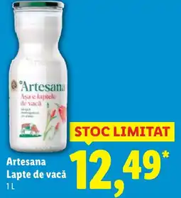 Lidl Artesana Lapte de vacă Ofertă