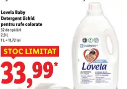 Lidl Lovela Baby Detergent lichid pentru rufe colorate Ofertă