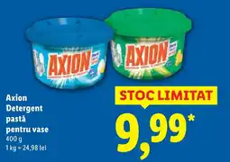 Lidl Axion Detergent pastǎ pentru vase Ofertă