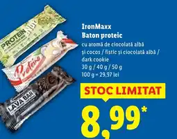 Lidl IronMaxx Baton proteic Ofertă