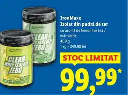 Lidl IronMaxx Izolat din pudră de zer Ofertă