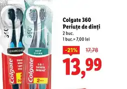 Lidl Colgate 360 Periuţe de dinți Ofertă