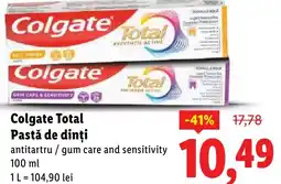 Lidl Colgate Total Pastă de dinți Ofertă