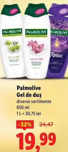 Lidl Palmolive Gel de duş Ofertă