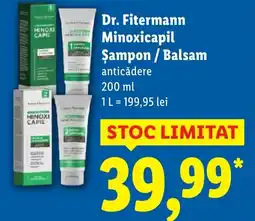 Lidl Dr. Fitermann Minoxicapil Şampon / Balsam Ofertă