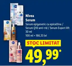 Lidl Nivea Serum Ofertă