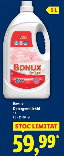 Lidl Bonux Detergent lichid Ofertă