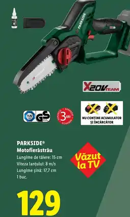 Lidl PARKSIDE Motofierăstrău Ofertă