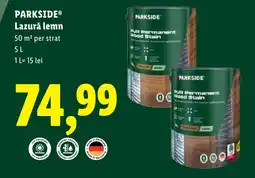 Lidl PARKSIDE Lazurǎ lemn Ofertă