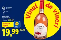 Lidl Moşia Tohani Cuvee Rose sec Ofertă