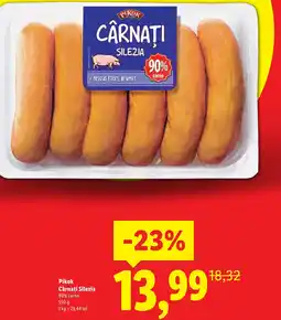 Lidl Pikok Cârnaţi Silezia Ofertă