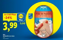 Lidl Nixe Hering file în sos tomat Ofertă
