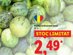 Lidl Pepene verde pentru murat Ofertă