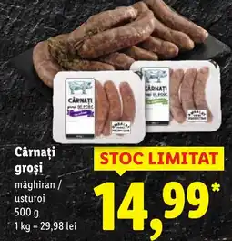 Lidl Cârnaţi grosi măghiran / usturoi Ofertă