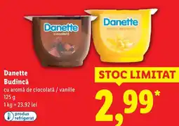 Lidl Danette ciocolată Ofertă