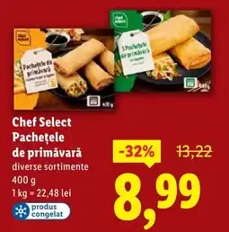 Lidl Chef Select Pacheţele de primăvară Ofertă