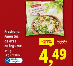 Lidl Freshona Amestec de orez cu legume Ofertă