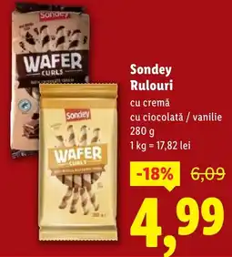 Lidl Sondey Rulouri Ofertă