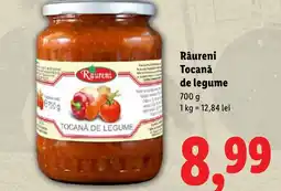 Lidl Râureni Tocanǎ de legume Ofertă