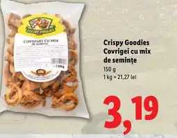 Lidl Crispy Goodies Covrigei cu mix de semințe Ofertă