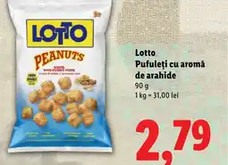 Lidl Lotto Pufuleți cu aromă de arahide Ofertă