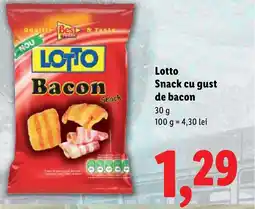 Lidl Lotto Snack cu gust de bacon Ofertă
