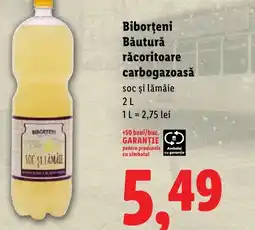 Lidl Biborţeni Băutură răcoritoare carbogazoasă Ofertă