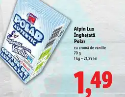 Lidl Alpin Lux Îngheţată Polar Ofertă