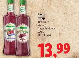 Lidl Laurul Sirop Ofertă