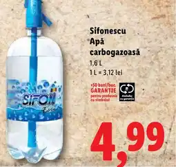 Lidl Sifonescu Apǎ carbogazoasă Ofertă