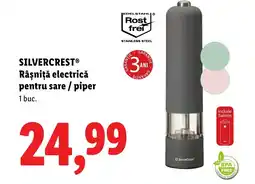 Lidl SILVERCREST Râşniţă electrică pentru sare/piper Ofertă