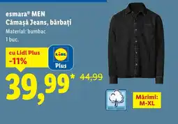 Lidl Esmara® men Cămaşǎ Jeans, bărbați Ofertă