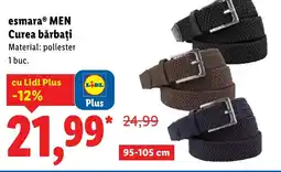 Lidl EsmaraⓇ MEN Curea bărbați Ofertă