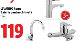 Lidl LIVARNO home Baterie pentru chiuvetă Ofertă