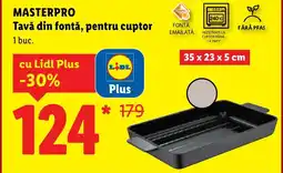 Lidl MASTERPRO Tavă din fontă, pentru cuptor Ofertă
