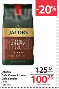 Selgros JACOBS Café Crema Intenso Cafea boabe Ofertă